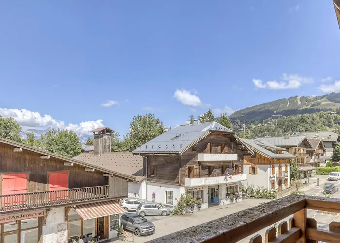 2 Pieces Avec 3 Balcons Et Wifi A Centre - Fr-1-453-322 Megève